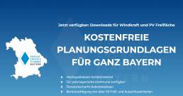 Kostenfreie Planungsgrundlagen auf Digitale Energieplanung Bayern